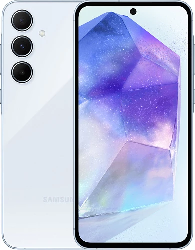 Смартфон Samsung Galaxy A55 5G 12/256GB (Голубой, 12 ГБ, 256 ГБ)