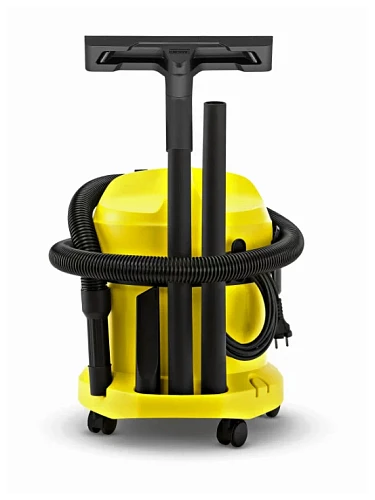 Профессиональный пылесос KARCHER WD 2 Plus V-12/4/18, 1000 Вт (Жёлтый)