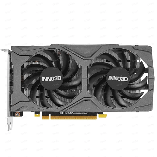 Видеокарта Inno3D GeForce GTX 1650 4096Mb, Twin X2 OC V3 (N16502-04D6X-171330N) 1xHDMI, 3xDP Ret (Чёрный)