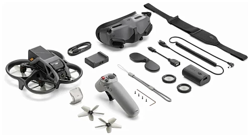 Квадрокоптер DJI Avata Pro-View Combo (Чёрный)