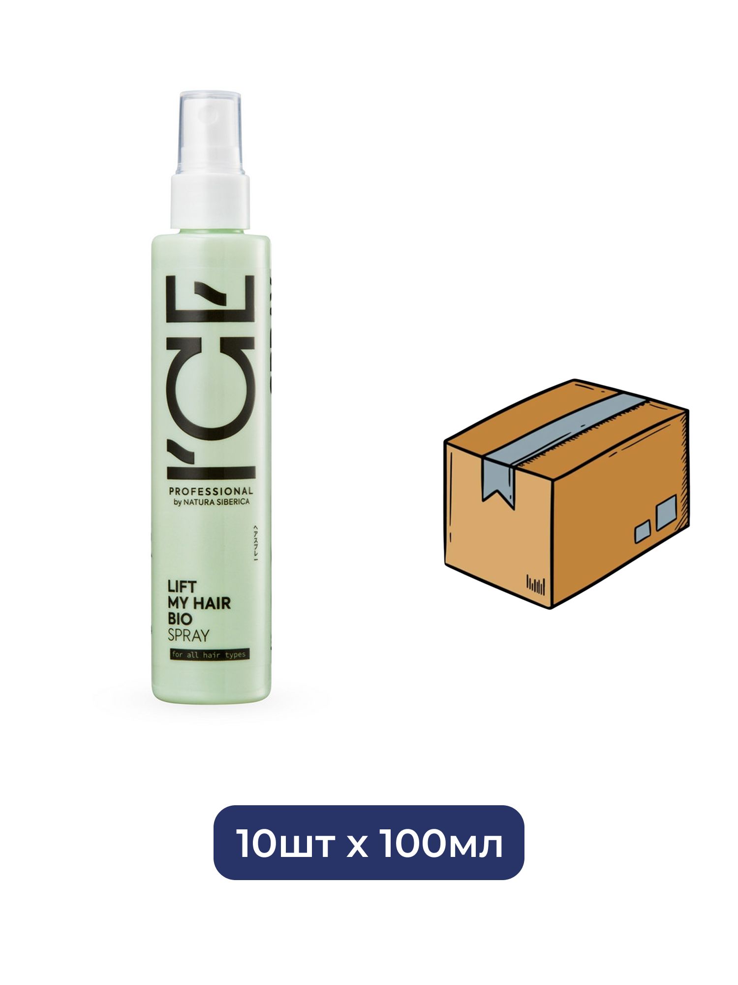 Спрей-тоник для придания объёма волосам Refresh My Scalp ICE Professional by Natura Siberica, 100 мл х 10шт.