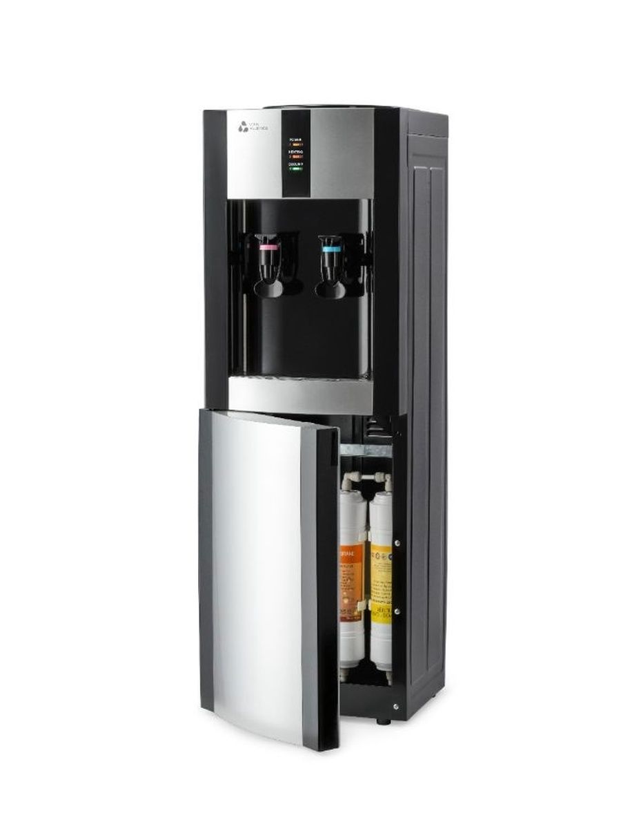 Пурифайер-проточный кулер для воды Aquaalliance H1s-LD black/silver
