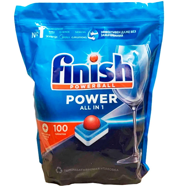 Средство для посудомоечных машин Finish Powerball 100 таблеток