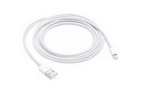 Кабель Apple Lightning на USB (1м, Белый)