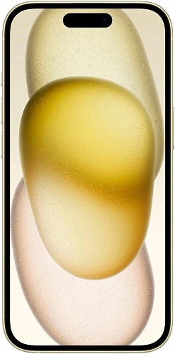 Смартфон Apple iPhone 15 128GB DualSim (Жёлтый, 6 ГБ, 128 ГБ)
