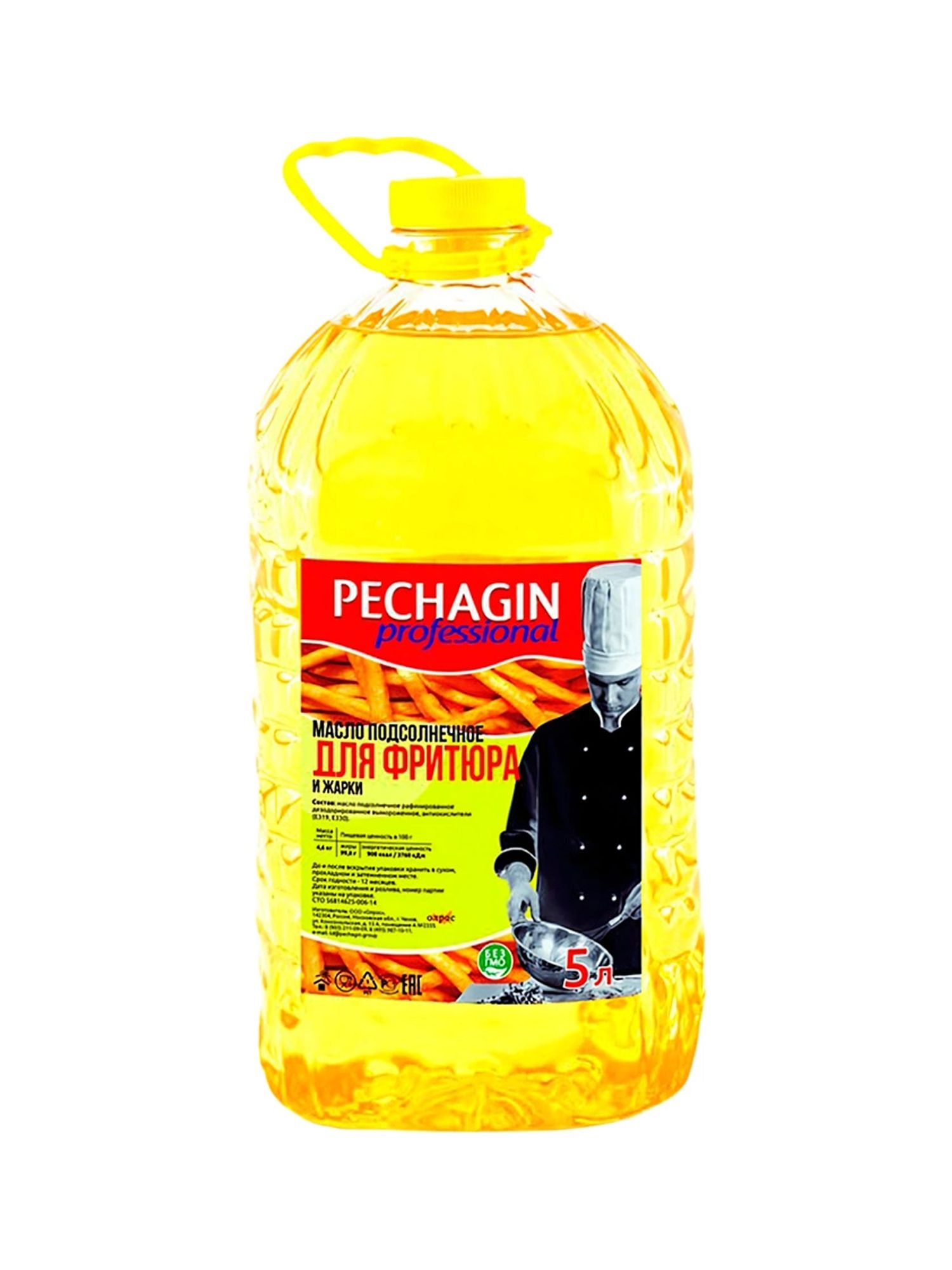 Масло Pechagin Professional для Фритюра и Жарки 5л