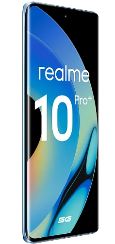 Смартфон Realme 10 Pro+ 5G 8/128GB (Голубой, 128 ГБ, 8 ГБ)