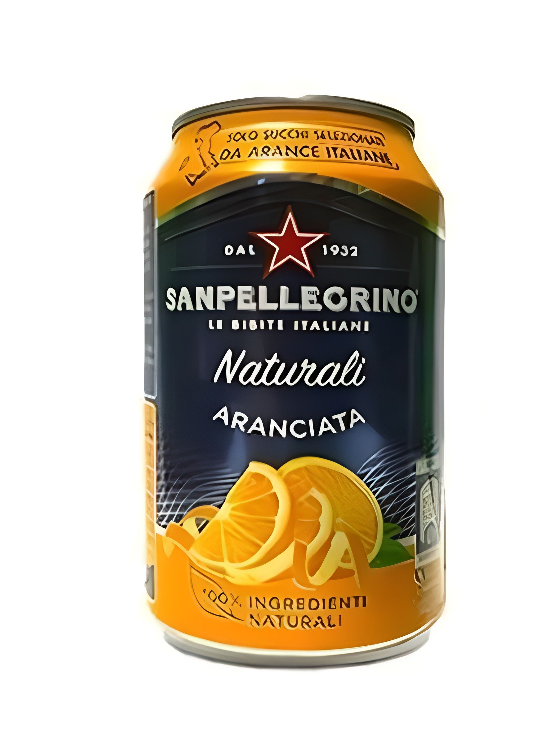 Газированный напиток San Pellegrino lemonade Aranciata, жб, 330 мл*24шт