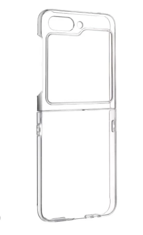 Чехол силиконовый прозрачный KEEPHONE для Galaxy Z Flip 6 (Прозрачный)