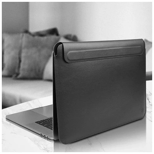 Чехол папка Wiwu 15.3 Skin Pro II/ Macbook 2023 (Черный)
