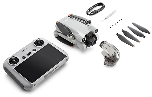 Квадрокоптер DJI Mini 3 Pro (DJI RC) (Серый)