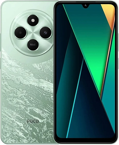 Смартфон Xiaomi POCO C75 6/128GB RU (Зелёный, 6 ГБ, 128 ГБ, RU)