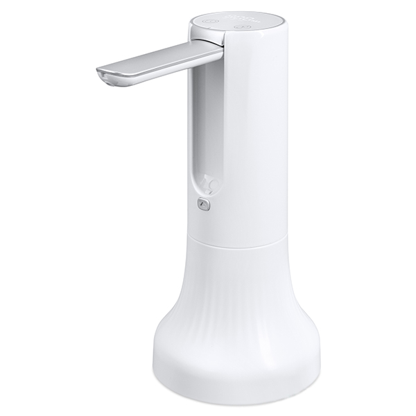Помпа Ecotronic PLR-660 white-silver электрическая на аккумуляторе для 19л бутылей (в коробке)