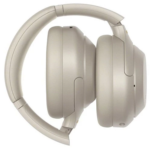 Беспроводные полноразмерные наушники Sony WH-1000XM4 (Серебристый)