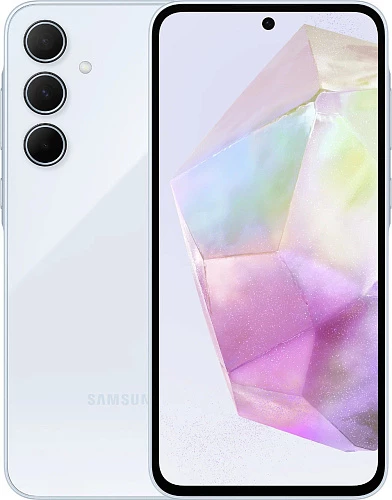 Смартфон Samsung Galaxy A35 5G 6/128GB (Голубой, 6 ГБ, 128 ГБ)