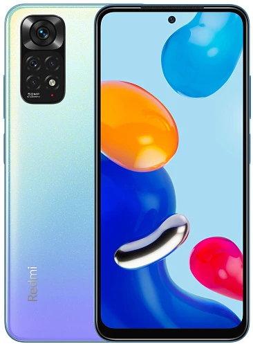 Смартфон Xiaomi Redmi Note 11 4/128GB Global (4 ГБ, 128 ГБ, Голубой, Global)