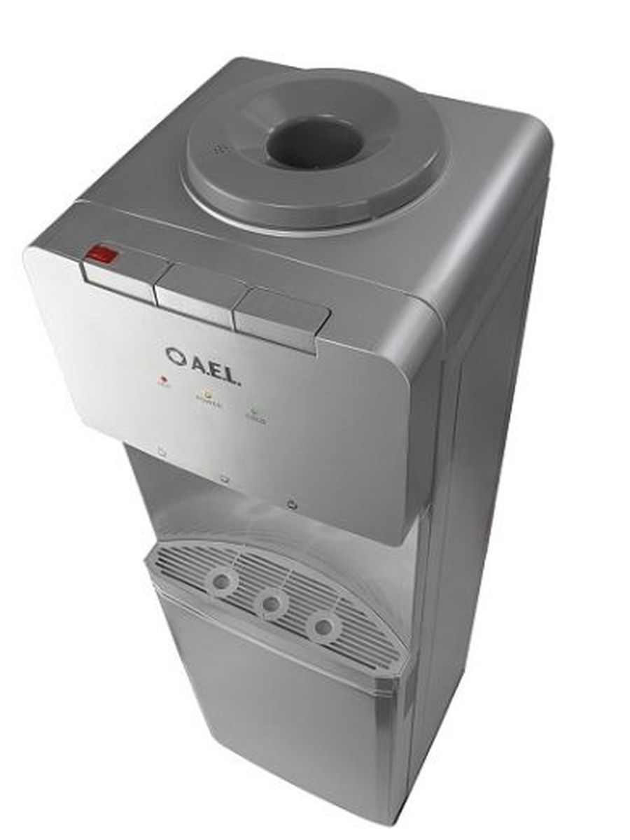 Кулер для воды LD-AEL-422c silver с шкафчиком