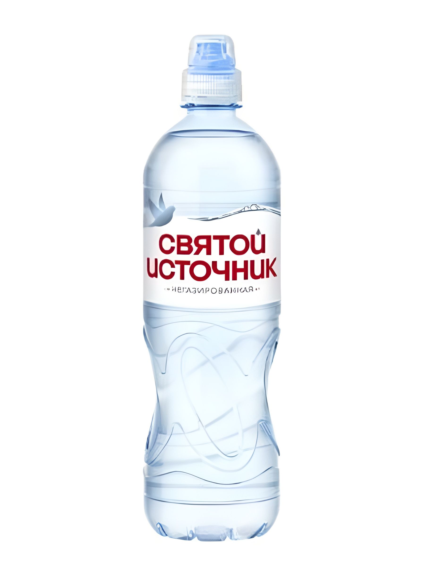 Вода питьевая Святой источник 0.75л, ПЭТ, негазированная. Упаковка 12 шт.