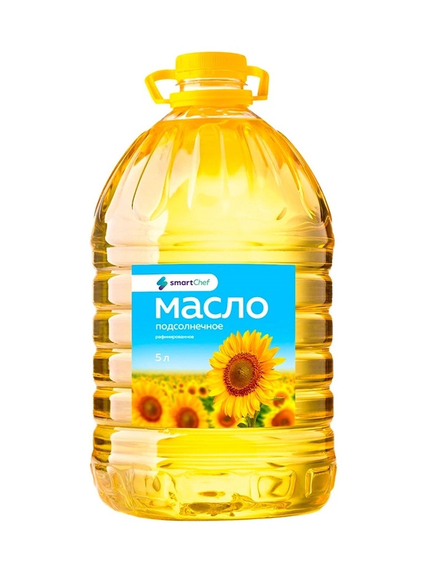 Масло Подсолнечное Smart Chef Рафинированное 5л х 4шт.