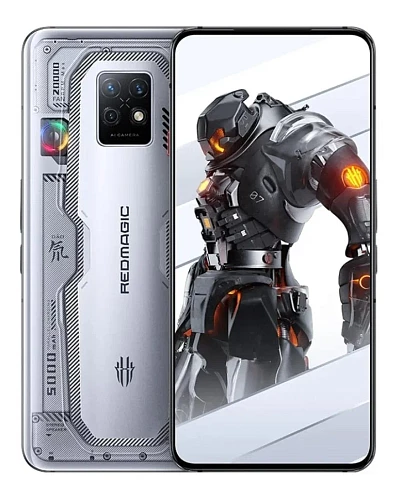 Смартфон Nubia RedMagic 7S Pro 12/256GB Global (Серебристый, 256 ГБ, 12 ГБ, Global)