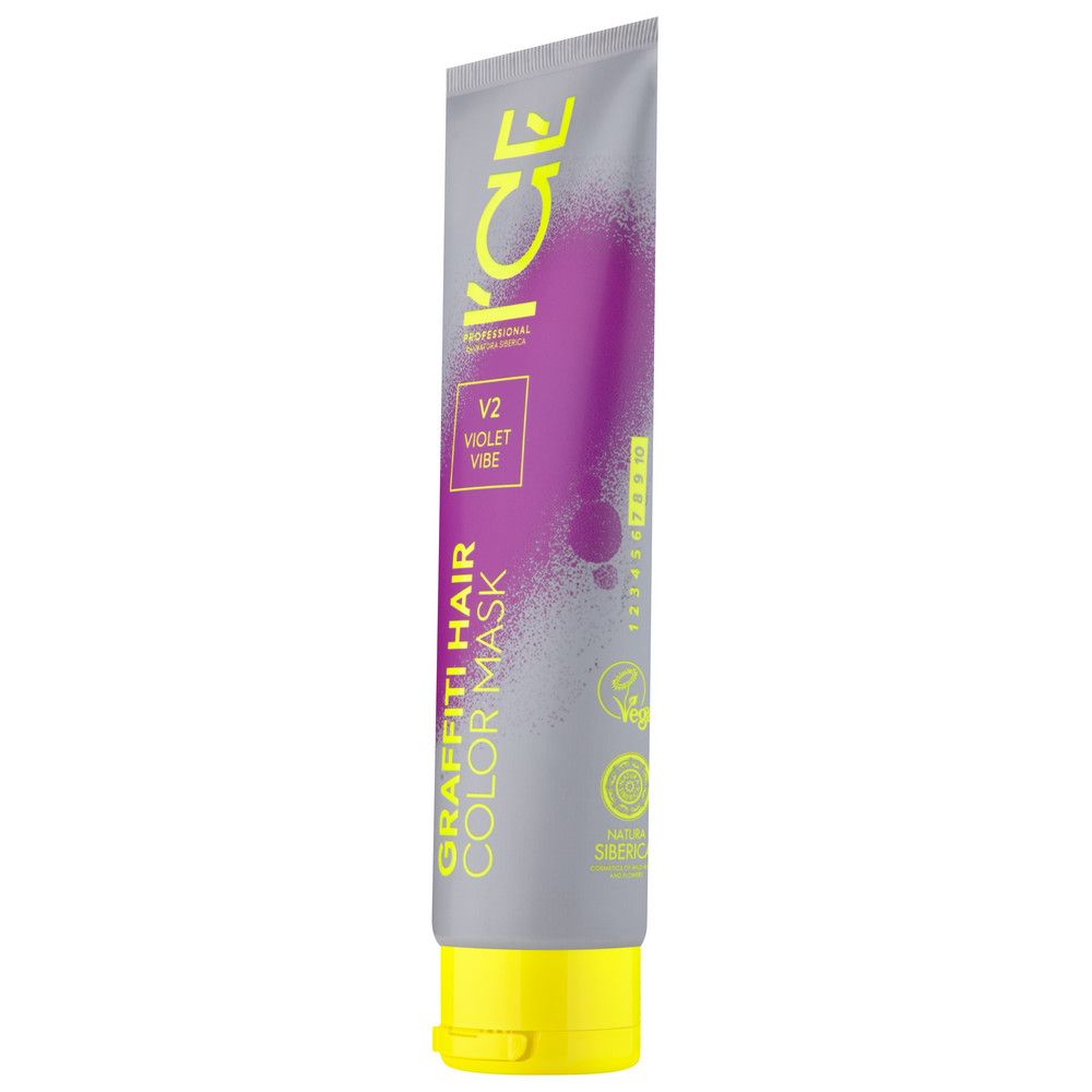 Тонирующая маска для волос ICE by Natura Siberica COLOR MASK Violet Vibe, 140 мл х 10шт.