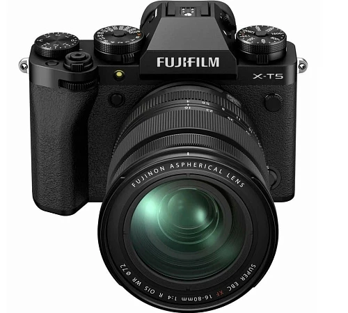 Фотоаппарат Fujifilm X-T5 Kit XF 16-80mm f/4 R OIS WR (Черный)