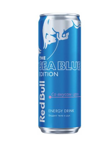 Энергетический напиток Red Bull Sea Blue с иргой, 24 шт х 355 мл