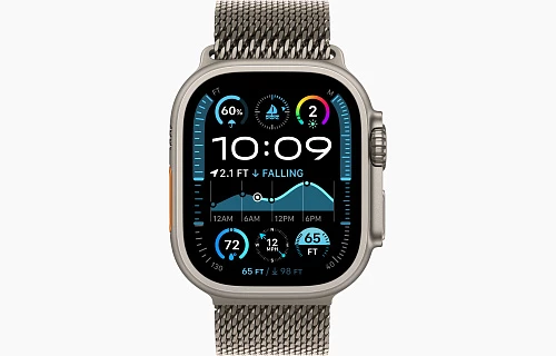 Умные часы Apple Watch Ultra 2 49 мм (2024) Natural Case with Titanium Milanese Loop (49mm, Natural L, L)