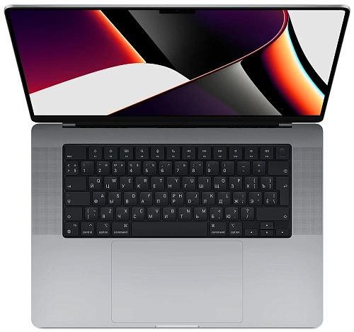 Ноутбук Apple Macbook Pro 16 2021 (M1 Pro 10-Core, GPU 16-Core, 16GB, 512GB) (16 ГБ, 512 ГБ, MK183, Серый Космос)