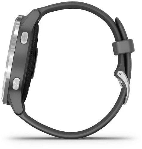 Умные часы Garmin Vivoactive 4 Wi-Fi NFC (Серебристый)