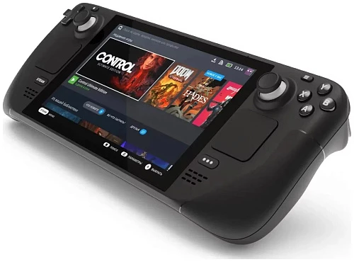Игровая приставка Valve Steam Deck 64GB (64 ГБ, Чёрный)