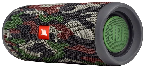 Портативная акустика JBL Flip 5 (Зелёный камуфляж)