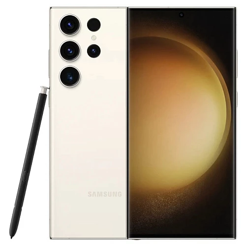 Смартфон Samsung Galaxy S23 Ultra 8/256GB (8 ГБ, 256 ГБ, Бежевый)