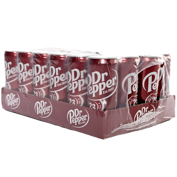 Dr.Pepper / Доктор Пеппер Original 0.33 литра, ж/б, 24 шт. в уп.