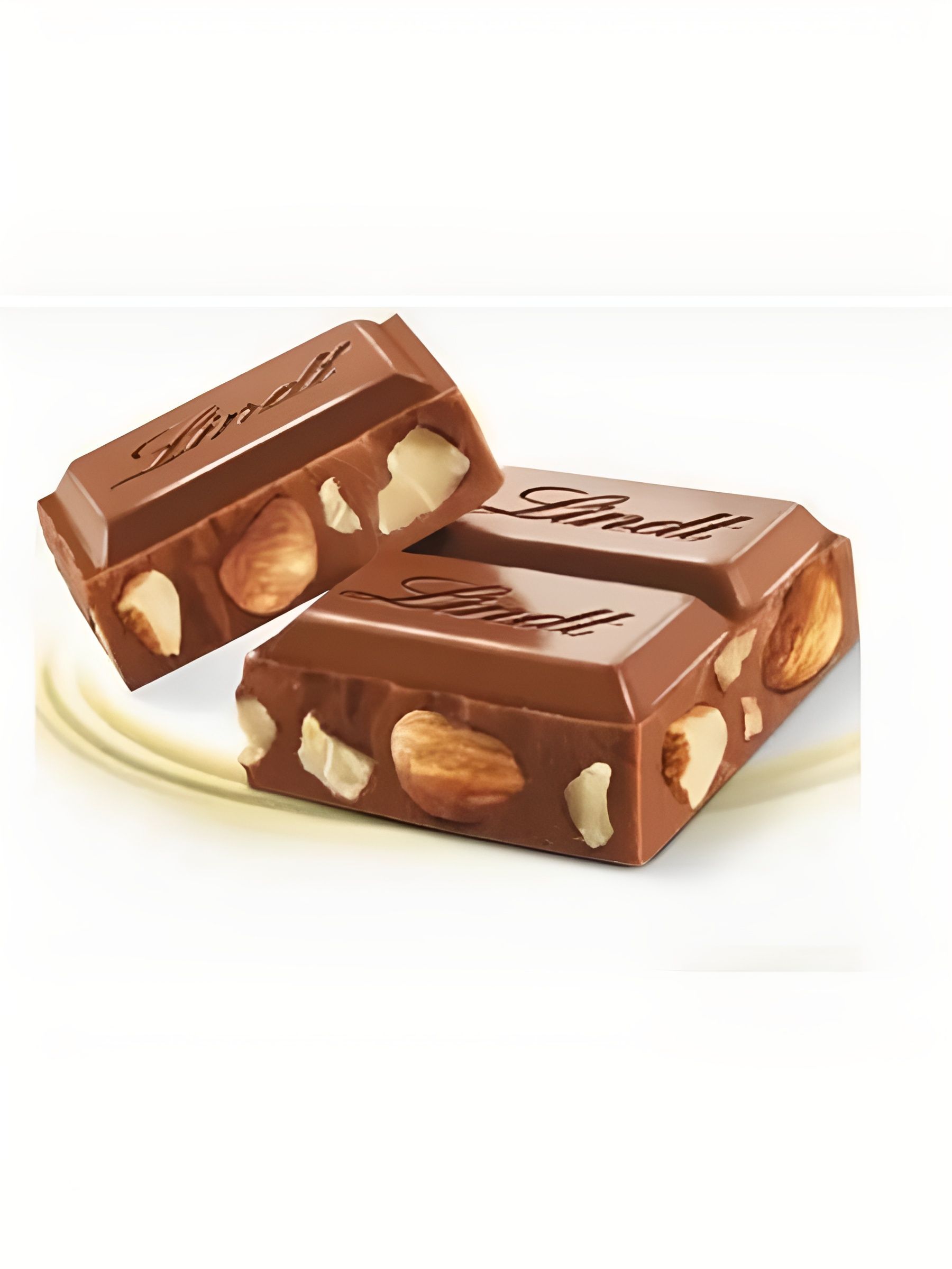 Шоколад LINDT GOLD Молочный с цельным фундуком 300 г. Набор 10 шт.