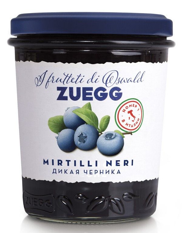 Конфитюр Zuegg черника, 320г х 12шт.