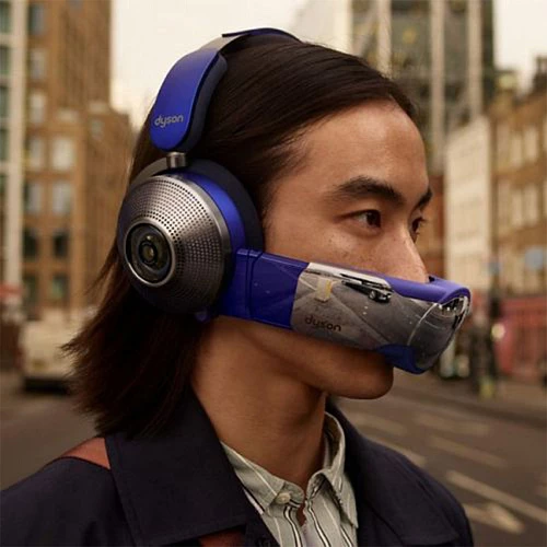 Беспроводные наушники Dyson Zone Ultra с очистителем воздуха (Синий)