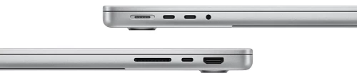Ноутбук Apple MacBook Pro 16 2023 (M3 Pro 12-Core, GPU 18-Core, 18GB, 512GB) (Серебристый, 512 ГБ, 18 ГБ, MRW43)