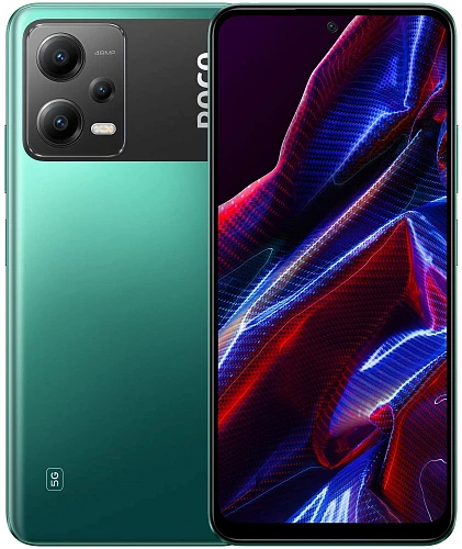 Смартфон Xiaomi POCO X5 5G 6/128GB Global (Зелёный, 6 ГБ, 128 ГБ, Global)
