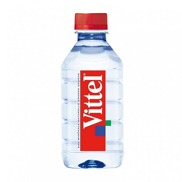 Вода Vittel / Виттель 0.33 литра, без газа, пэт, 24 шт. в уп.