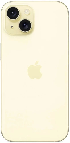 Смартфон Apple iPhone 15 128GB DualSim (Жёлтый, 6 ГБ, 128 ГБ)