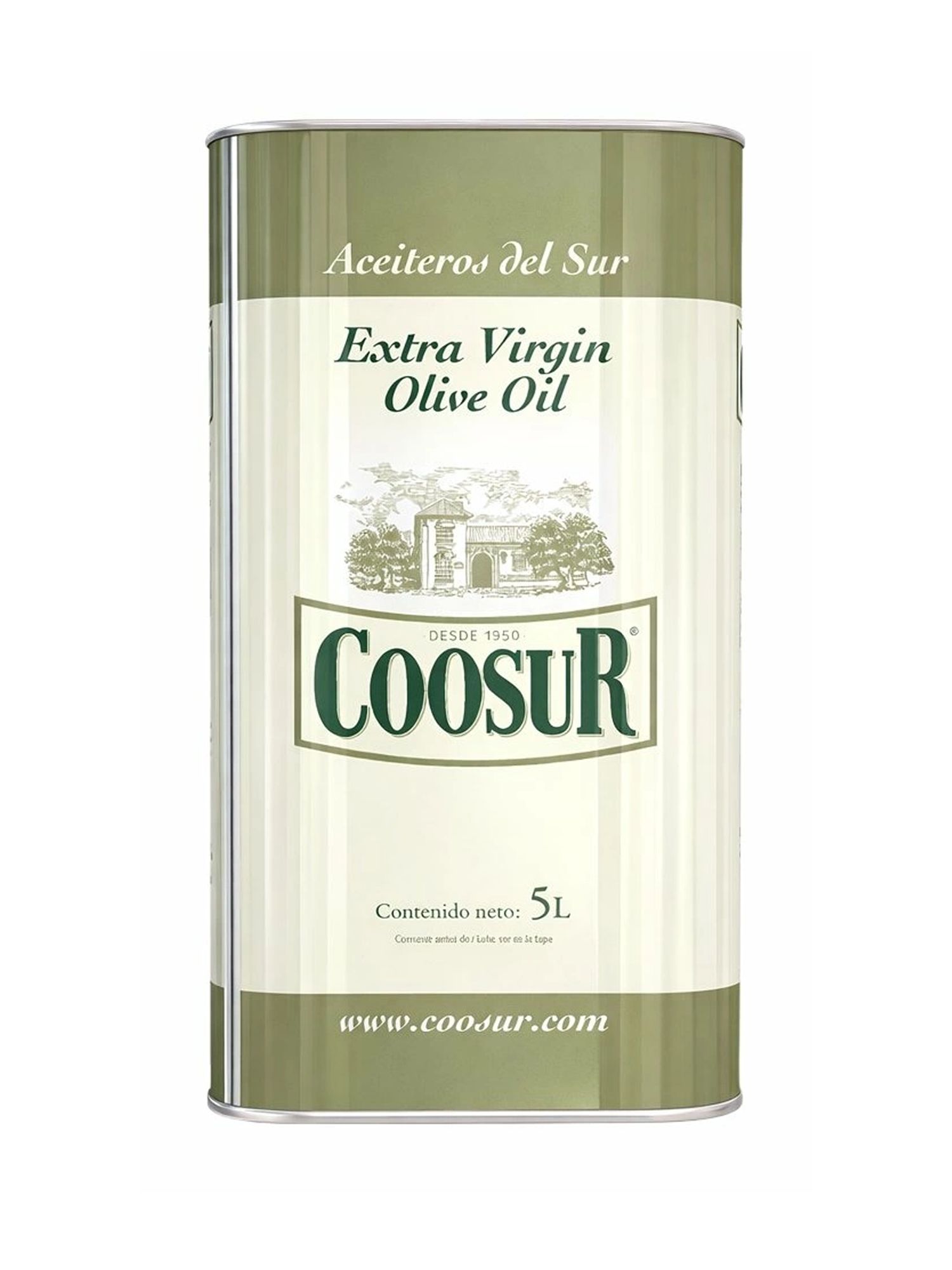 Масло Оливковое Coosur Extra Virgin 5л ж/б х 2шт.