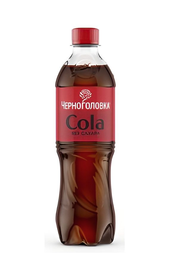 Напиток "Лимонад Черноголовка" Кола без сахара газированный, 500мл. ПЭТ. Упаковка 12 шт.
