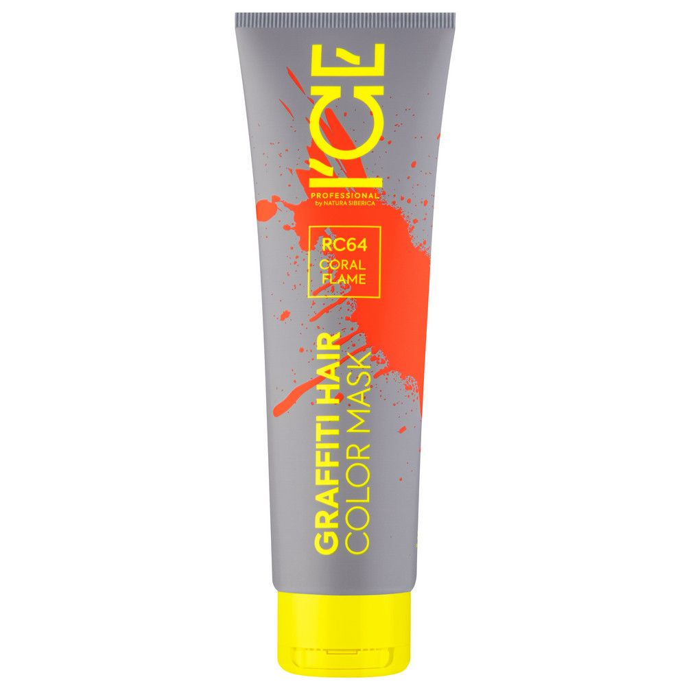 Тонирующая маска для волос ICE by Natura Siberica COLOR MASK Coral Flame, 140 мл х 10шт.