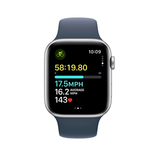 Умные часы Apple Watch SE 40мм (2023) (40mm, Серебристый M/L, M/L)