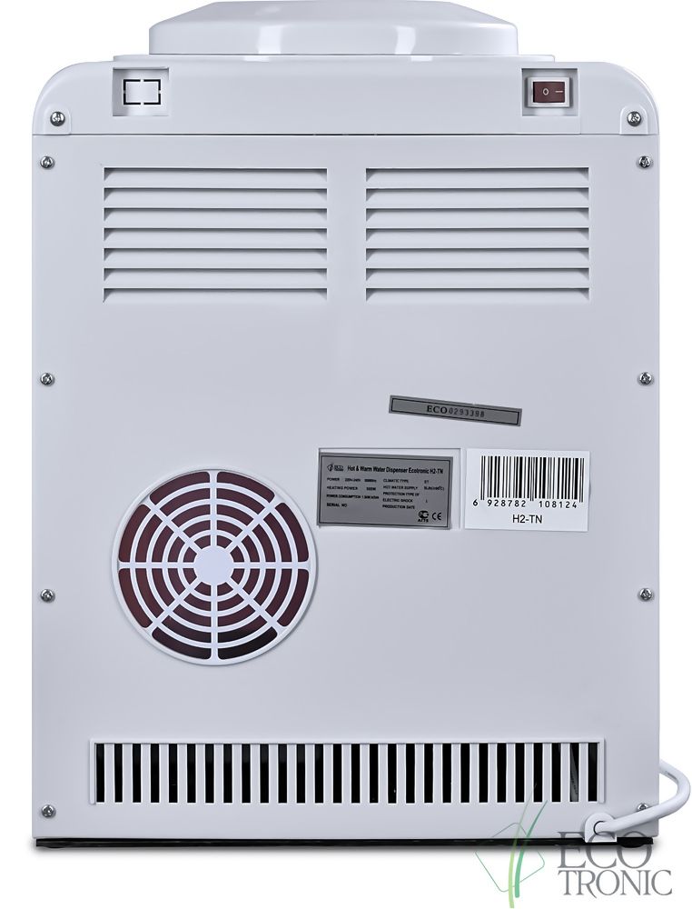 Кулер для воды Ecotronic H2-TN белый