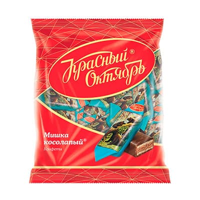 Конфеты Мишка косолапый Красный октябрь 200 гр