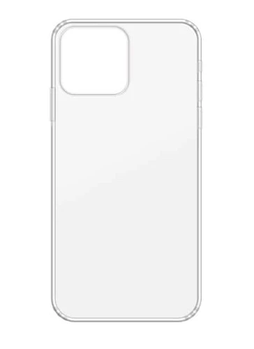 Чехол силиконовый прозрачный для iPhone 13 (Прозрачный)