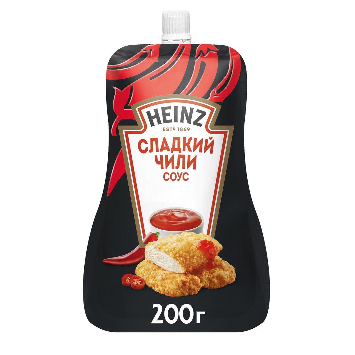 Соус Heinz сладкий чили, 200г х 14шт.
