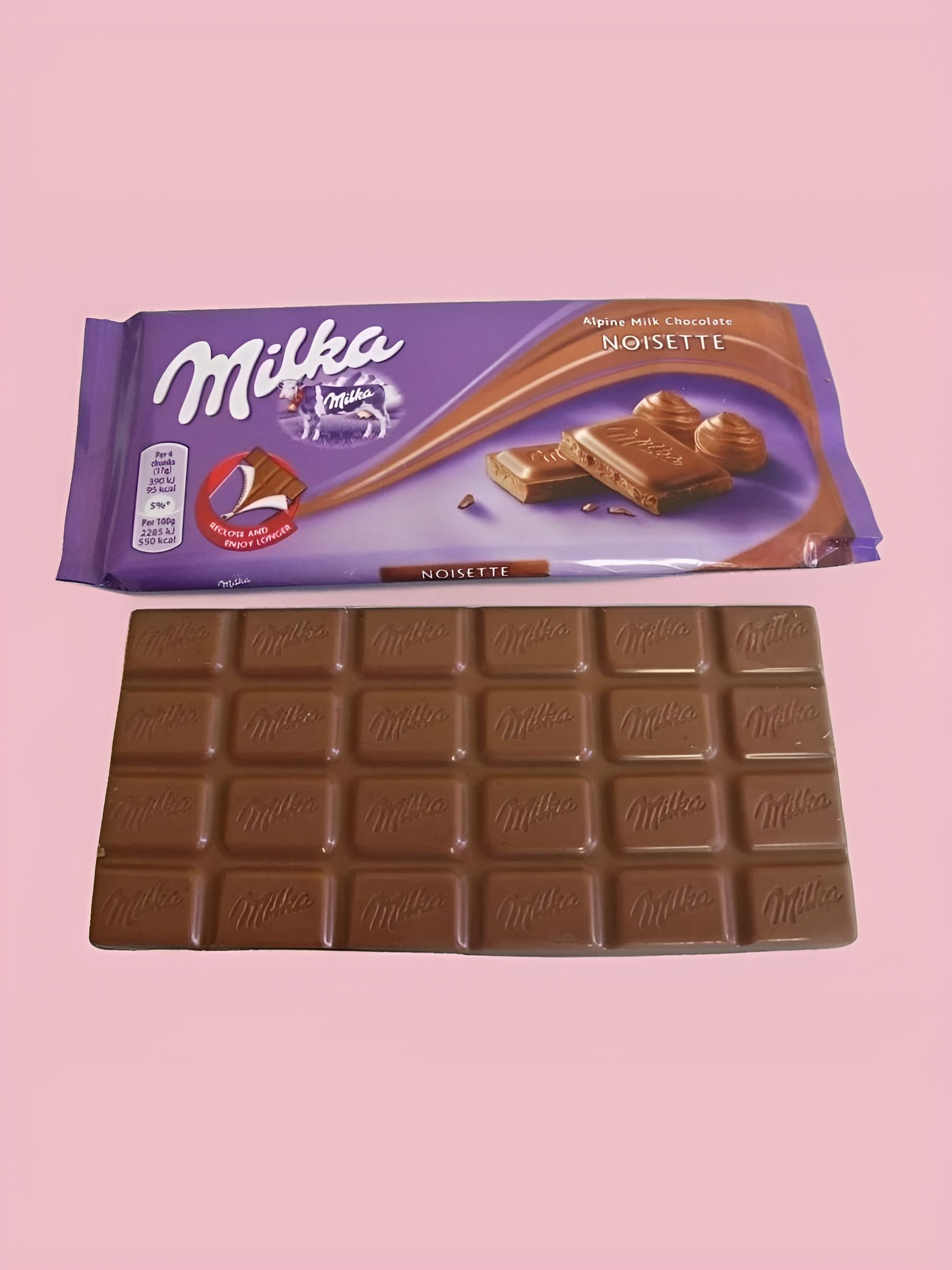 Шоколад молочный Milka Dessert Chocolate, 100 г. 5 шт.